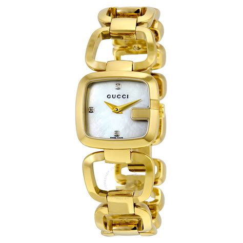 gold gucci womens watch|gucci ladies watch with diamonds.